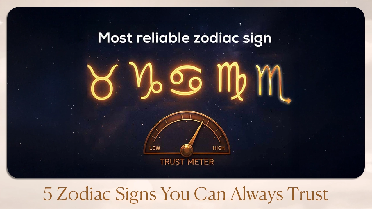 5 Zodiac Signs You Can Always Trust